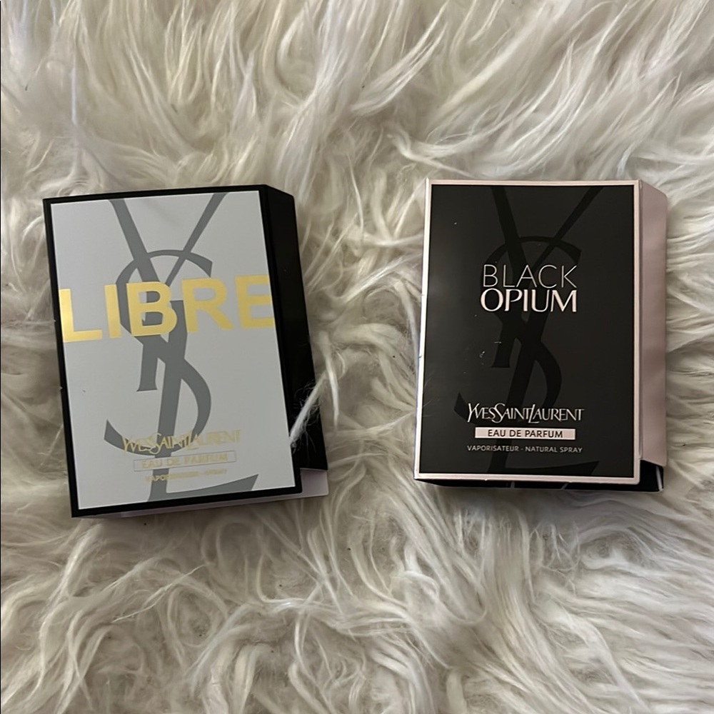 Yves Saint Laurent Skincare Collection Black and Gold